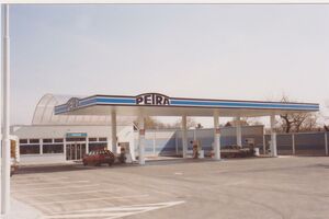 Benzinová pumpa Petra, Kbely