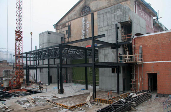 Karlínské divadlo - rekonstrukce